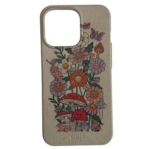 Pela iPhone 13 Pro London Fog Woodland Critters Case